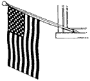 flag horizontal